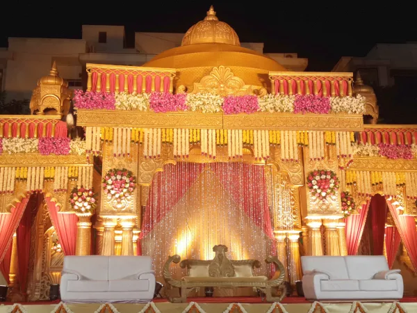 Reception decoration